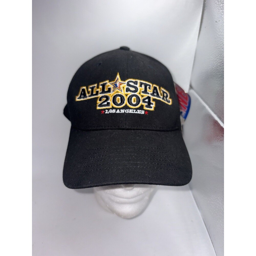 Vintage NWT Nike NBA All Star Game Hat Cap 2004 Black Basketball Rare Logo Youth